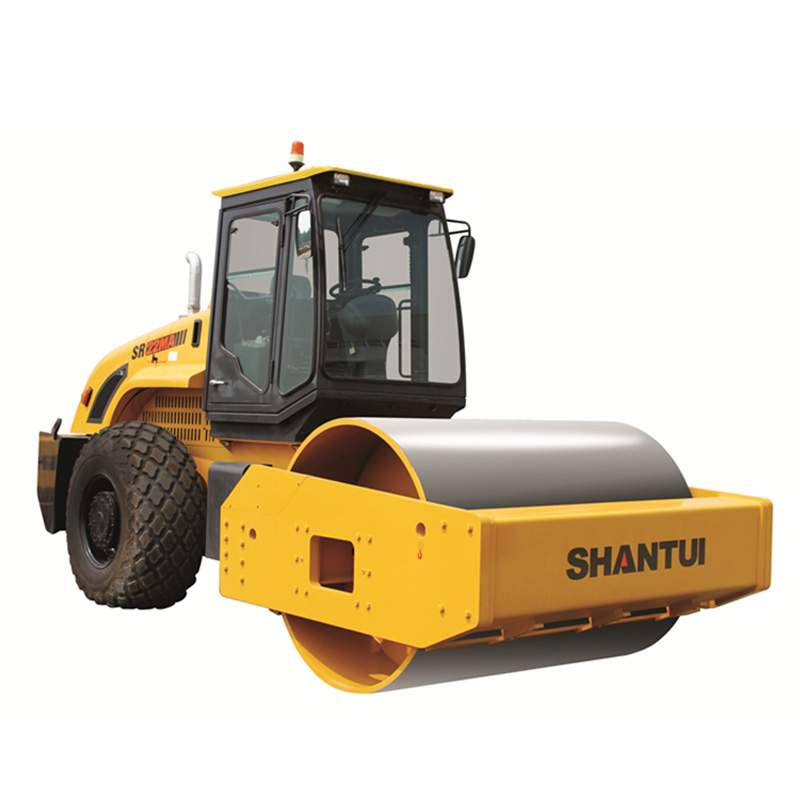 Shantui Official Manufacturer 22t Mechanical Single-Drum Vibratory Roller SR22mA