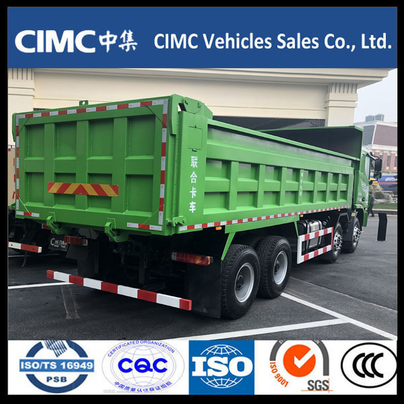China 8*4 C&C Dump Truck